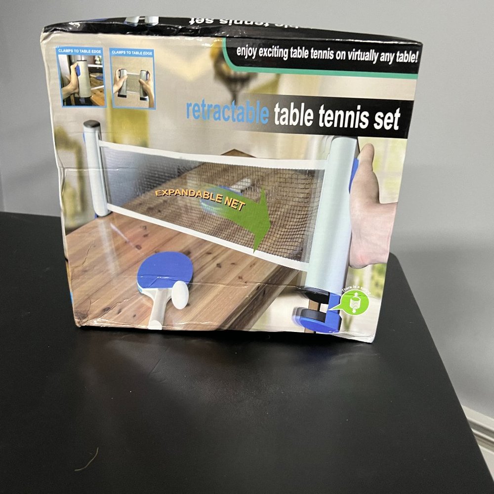 Retractable Table Tennis Set